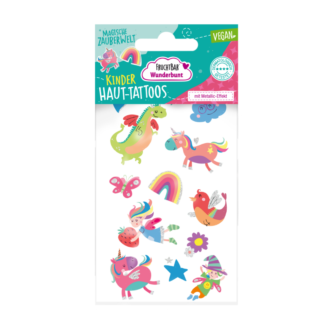 Kinder Haut-Tattoos - Magische Zauberwelt Kinder Haut-Tattoos - Magische Zauberwelt