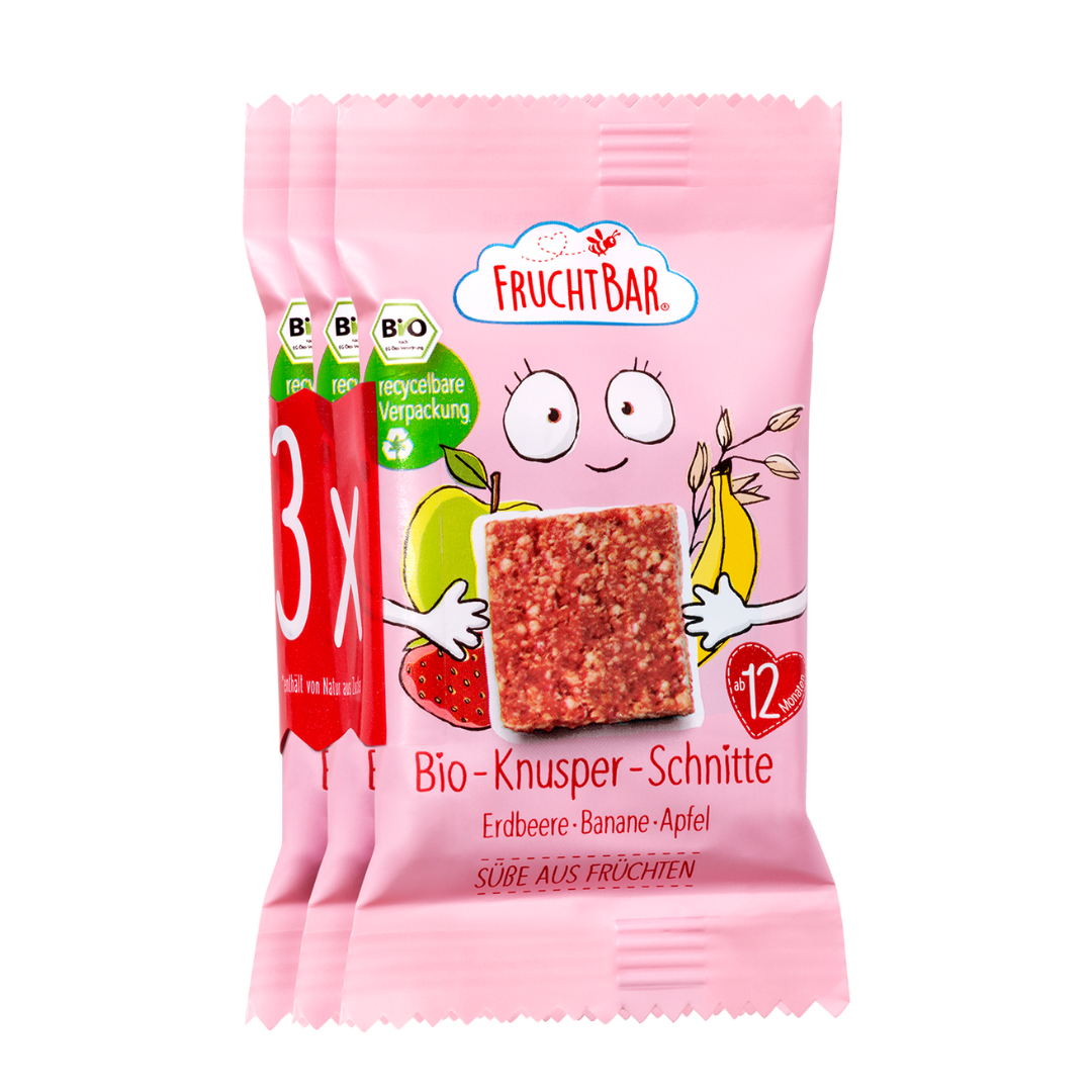 Bio Knusper Schnitte Bio Knusper Schnitte